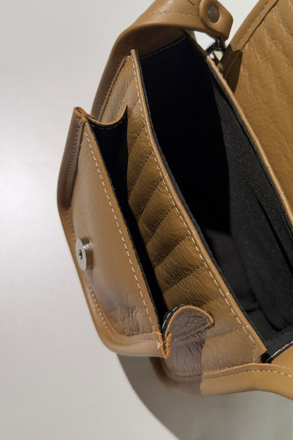 BOLSA CURVA ORGANICAL MINI - oliva