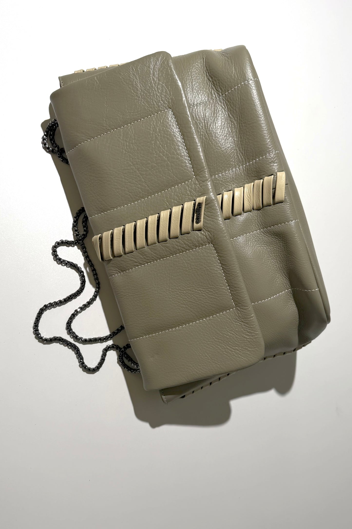 BOLSA AURUM - verde aspen