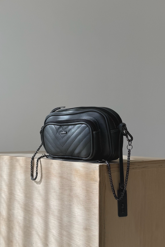 BOLSA DUO POCKET MINI - granito