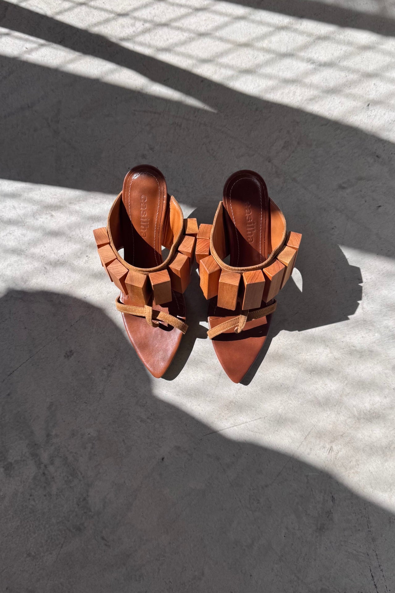 MULE CAMADAS - camurça ocre