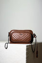 BOLSA DUO POCKET MINI - choco