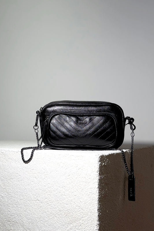 BOLSA DUO POCKET MINI - carvão