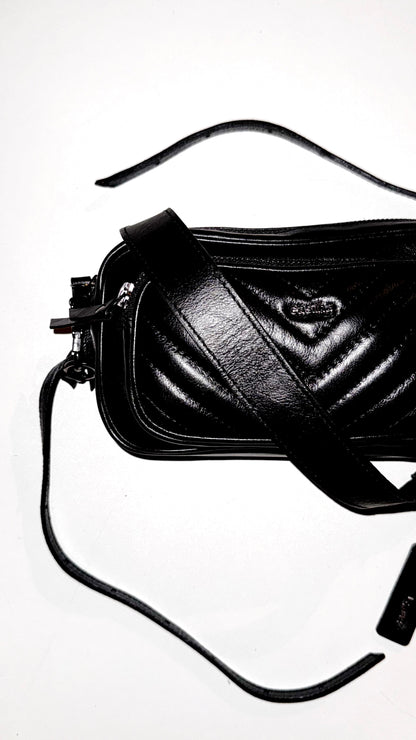 BOLSA DUO POCKET MINI - carvão