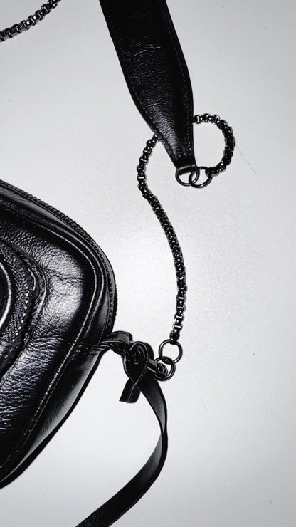 BOLSA DUO POCKET MINI - carvão