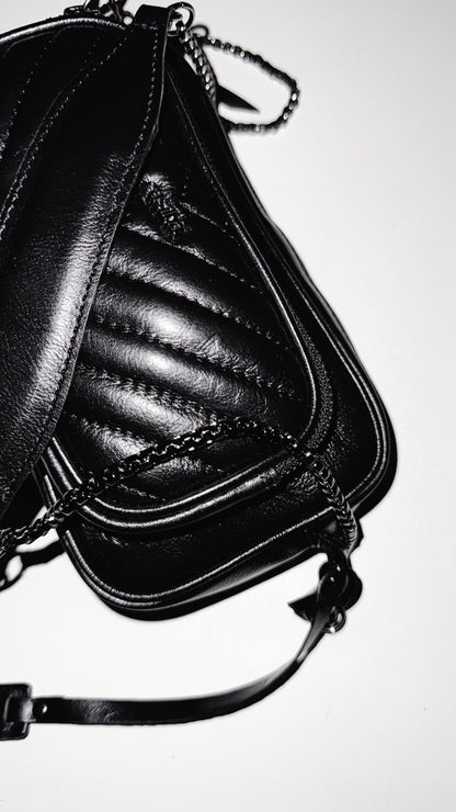 BOLSA DUO POCKET MINI - carvão