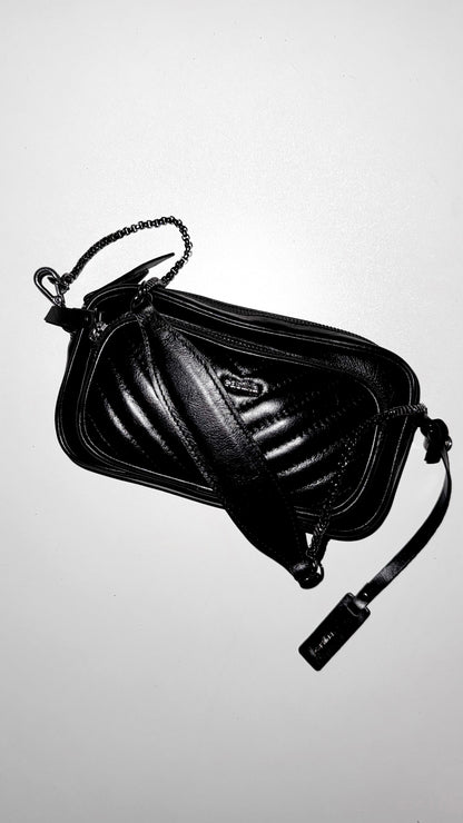 BOLSA DUO POCKET MINI - carvão