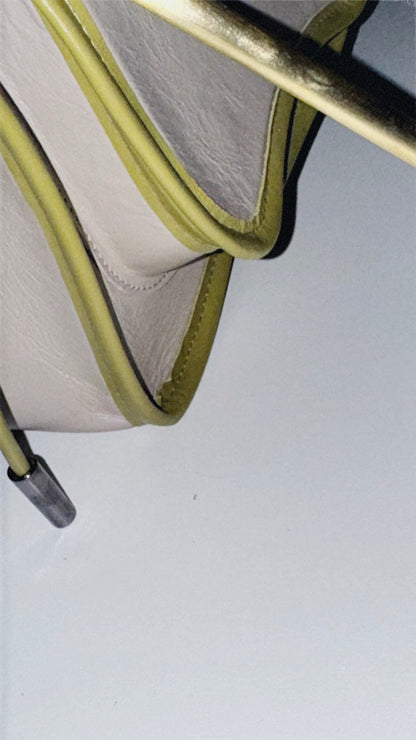 BOLSA CURVA LONG - areia e pistache