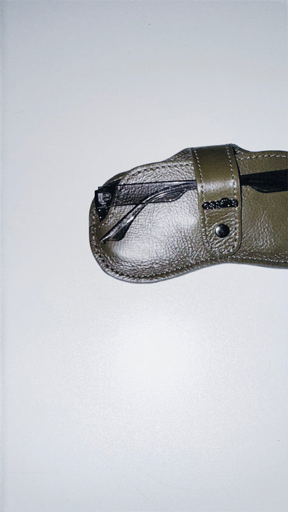 CASE DE ÓCULOS - verde army
