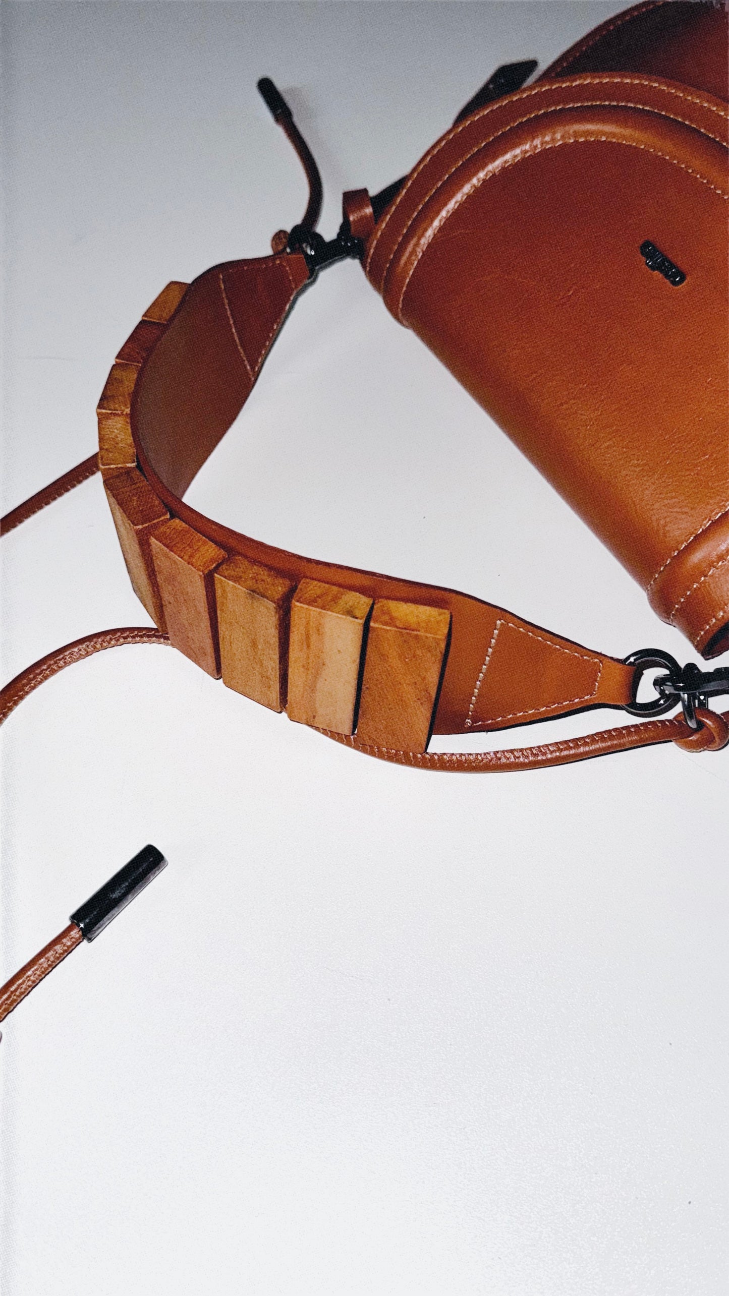 BOLSA CONCHA CAMADAS - caramelo