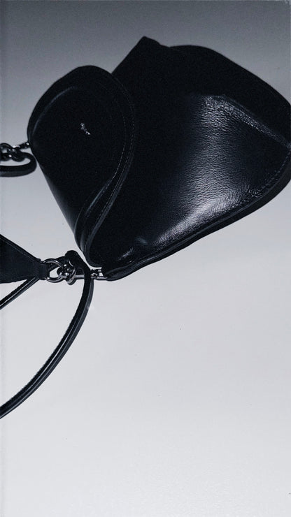 BOLSA CONCHA CAMADAS - carvão