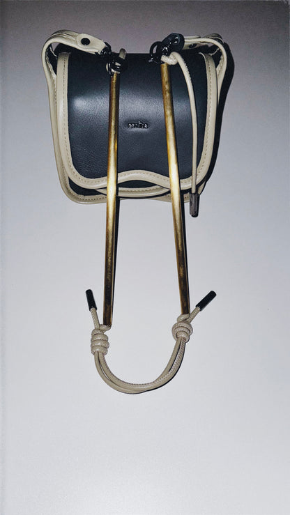 BOLSA CURVA - granito e verde cana
