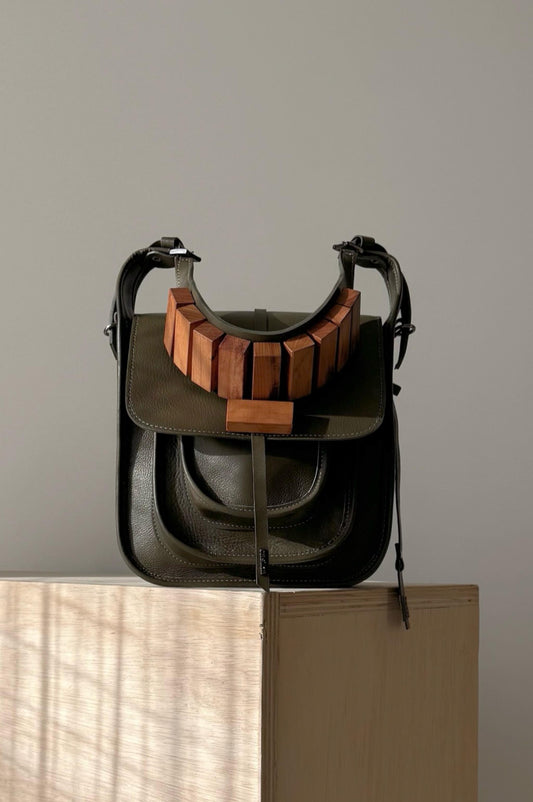 BOLSA SEVENTY -  verde army