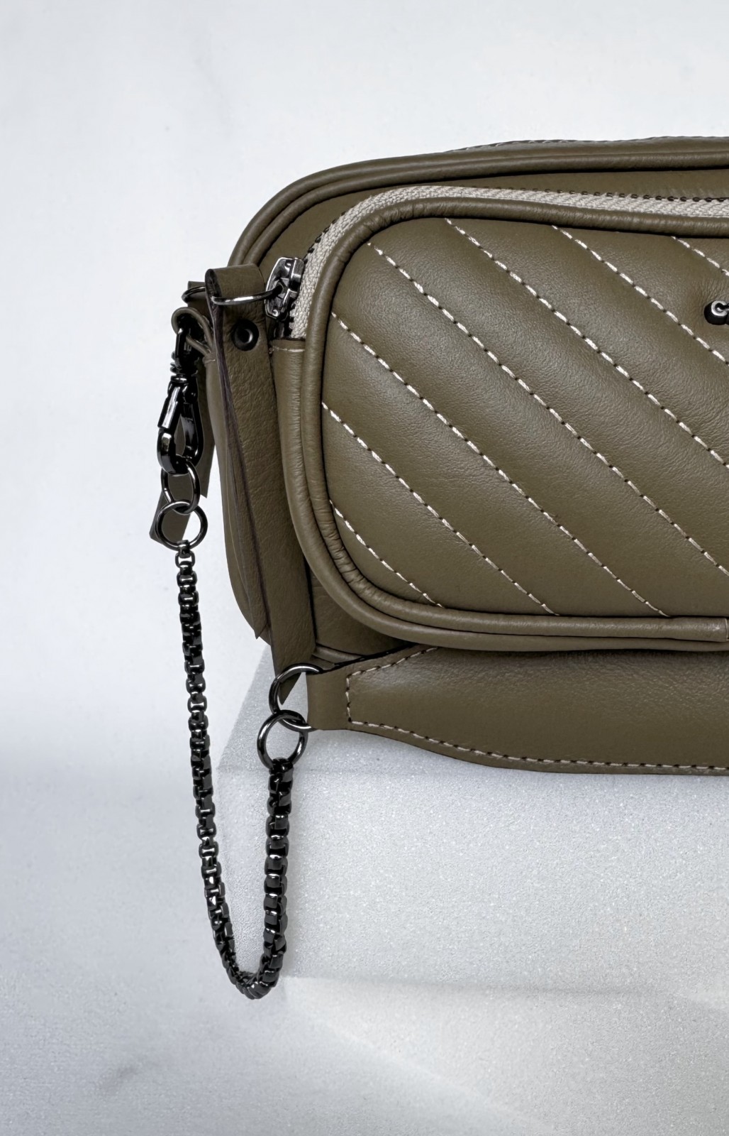 Bolsa duo pocket mini - verde farmer